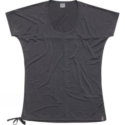 Tee Haglofs Ridge II Mujer - Gris Oscuro - Chile WUN571849